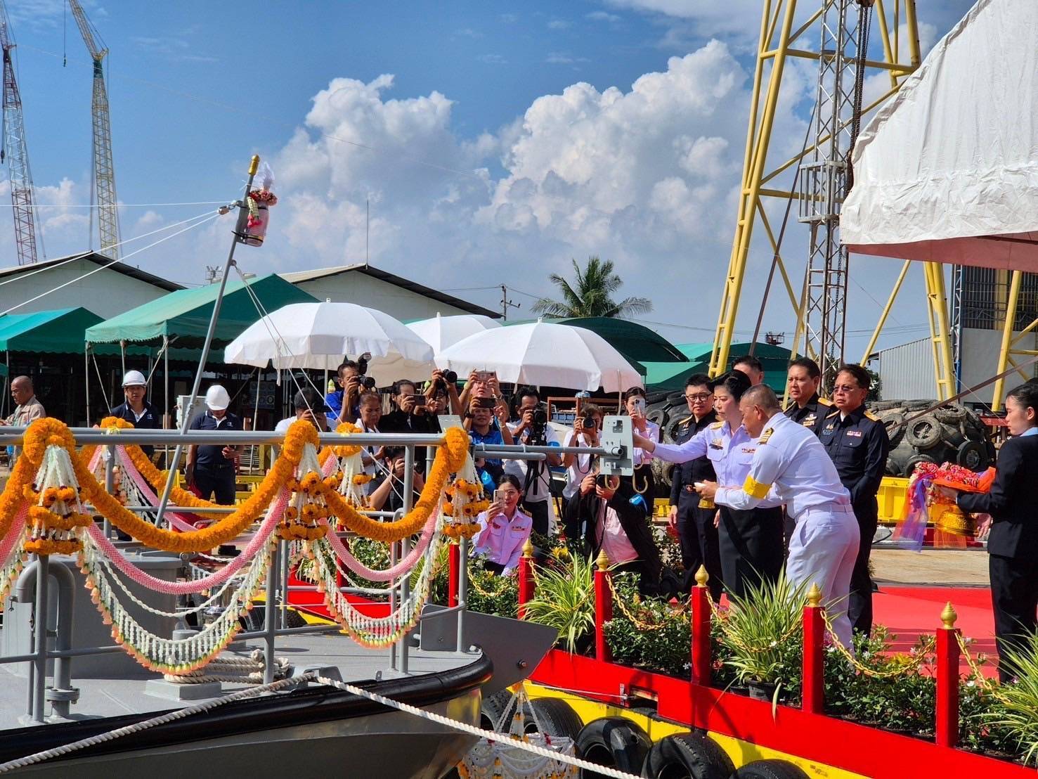 กรมศุลกากรปล่อยเรือตรวจการณ์ทางทะเล “ศุลกากร 524” เพื่อเสริมทัพด้านการปราบปรามในน่านน้ำอันดามัน