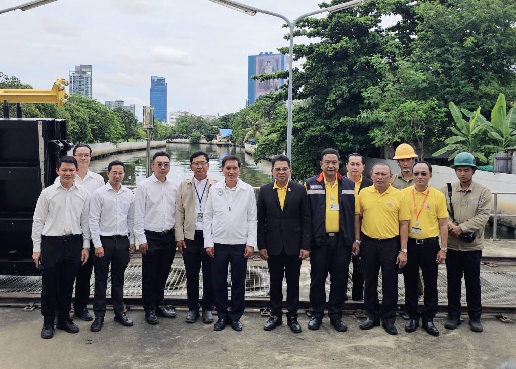 ผู้ว่าการ MEA ลงพื้นที่ตรวจสอบระบบไฟฟ้าสถานีสูบน้ำคลองขุดวัดช่องลม ร่วมกับ กทม. ดูแลระบบระบายน้ำช่วงฤดูฝน