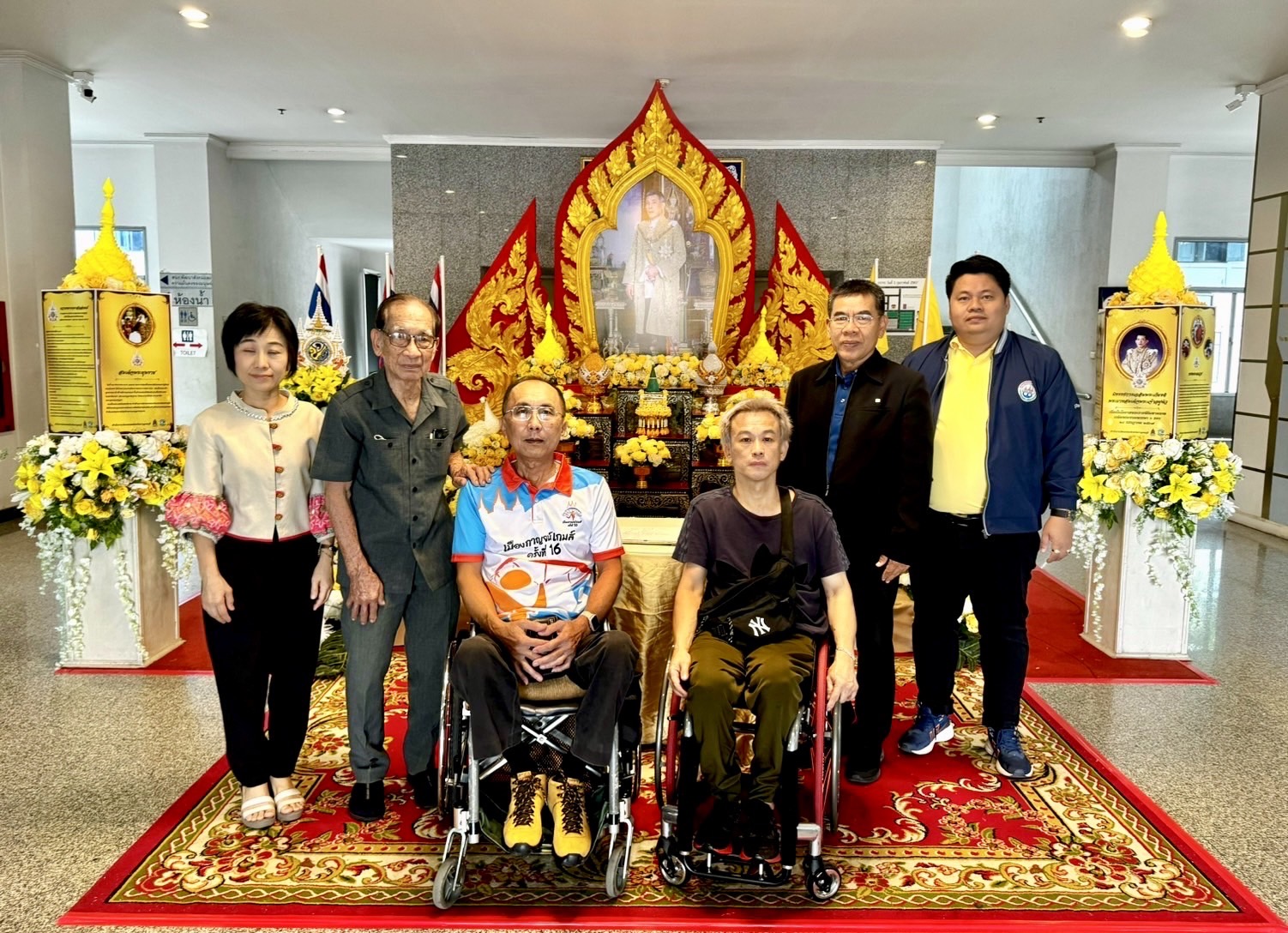 พ่อเมืองกาญจน์ มอบเงินรางวัลแก่นักกีฬาสนุกเกอร์ผู้พิการ ที่สร้างชื่อเสียงให้แก่จังหวัดและพี่น้องชาวกาญจน์