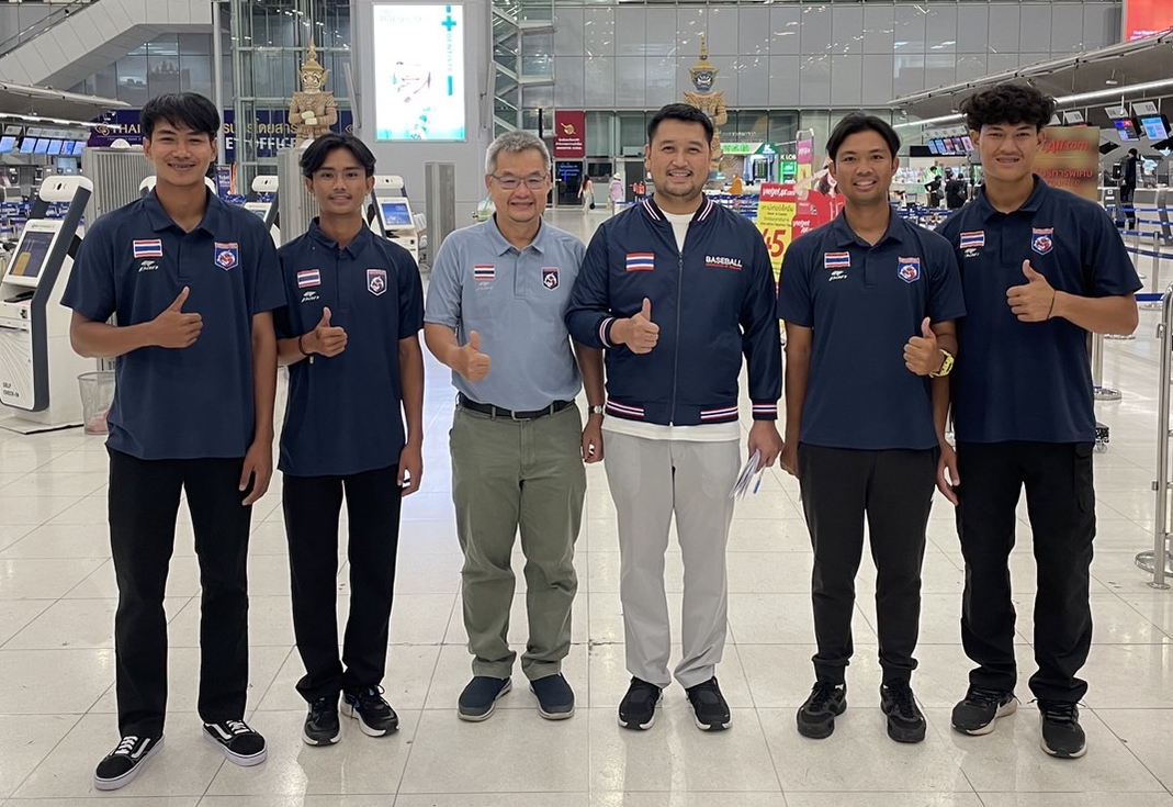 เสริมแกร่ง 4 นักกีฬาเบสบอลทีมชาติไทย เพิ่มทักษะกับยอดทีมแดนปลาดิบ