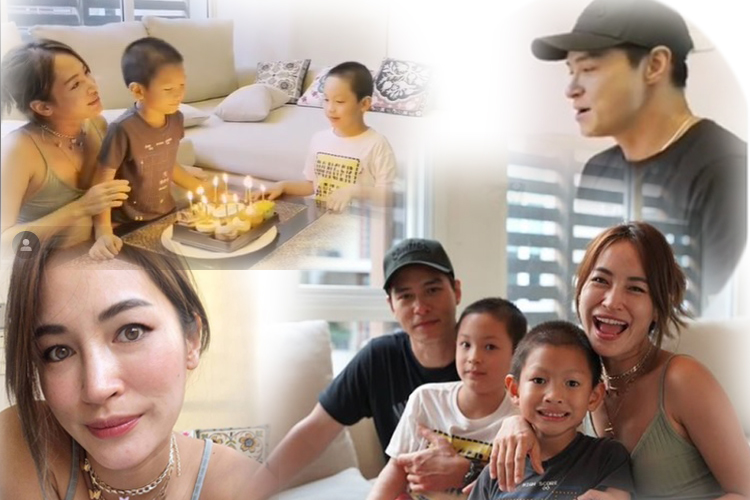 'พลอย' เปิดคลิปโมเมนต์ ครอบครัวพร้อมหน้า 'ปีเตอร์ คอร์ป' ฉลองวันเกิดลูก	