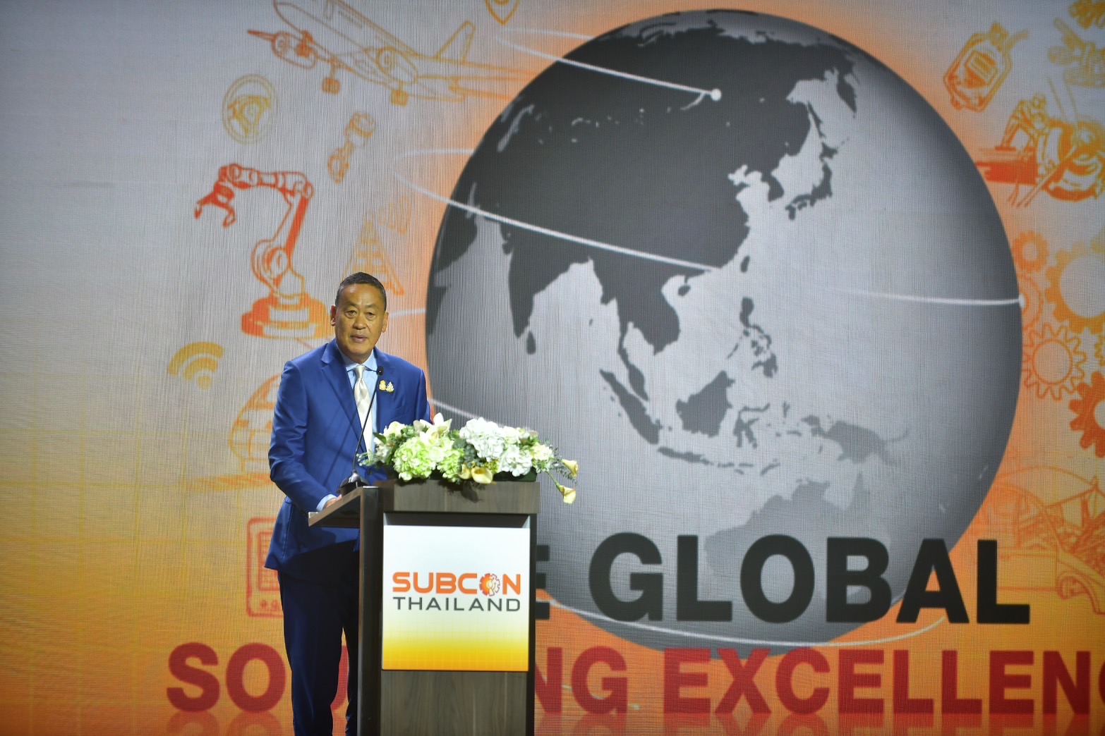 “เศรษฐา” เปิดงาน SUBCON Thailand 2024 ย้ำความเป็นกลาง เข็นแลนด์บริดจ์ หวังสร้างความสะดวก-มั่นคง สำคัญกว่าเรือดำน้ำ- เครื่องบินรบ