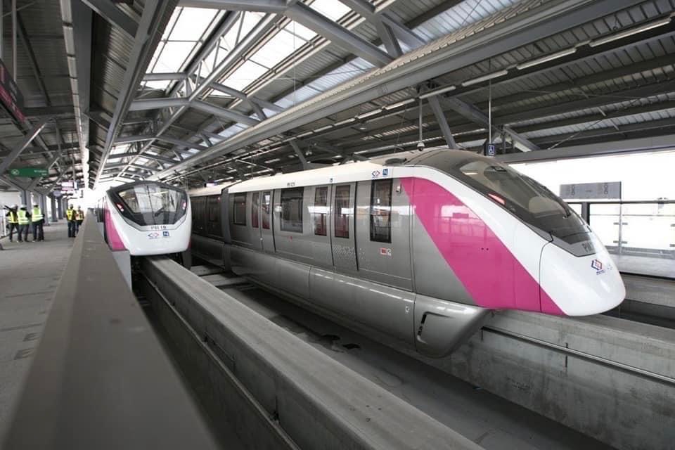 "ทิพานัน"เผยโครงการรถไฟฟ้าสายสีชมพูคืบหน้ากว่า96%คาดทยอยเปิดให้ประชาชนใช้บริการได้พ.ย.นี้
