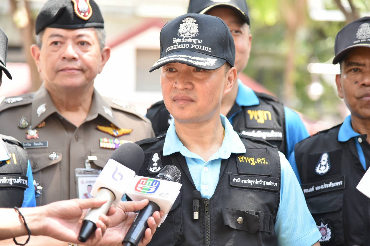สำนักงานพิสูจน์หลักฐานตำรวจซ้อมการพิสูจน์เอกลักษณ์บุคคลเพื่อรับมือเหตุภัยพิบัติ ประจำปี 2567  