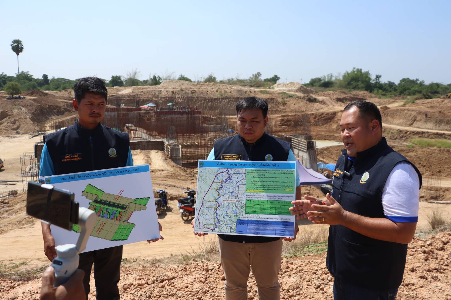 กรมชลประทาน แจงงบ 731 ล้าน สร้างปตร.โพธิ์ประทับช้าง แม่น้ำยม ช่วยชาวนาพิจิตร 28,863 ไร่ คาดปี 68 ได้ใช้น้ำ 