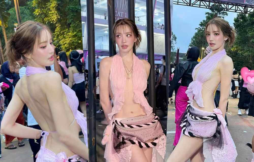 โซเชียลแตก! “แกรนด์ เดอะสตาร์” อวดหุ่นเซ็กซี่ ผ่านลุคซีทรูคล้องคอสุดแซ่บ