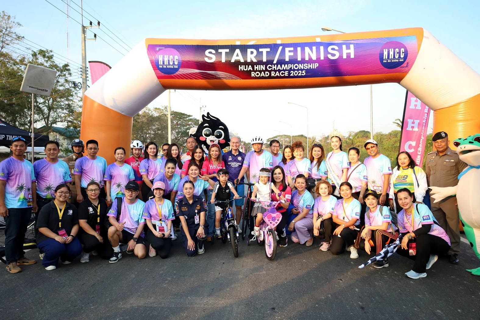 “หัวหิน” คึกคัก นักปั่นกว่า 600 คน เข้าร่วมแข่งขัน Hua Hin Championship Road Race 2025