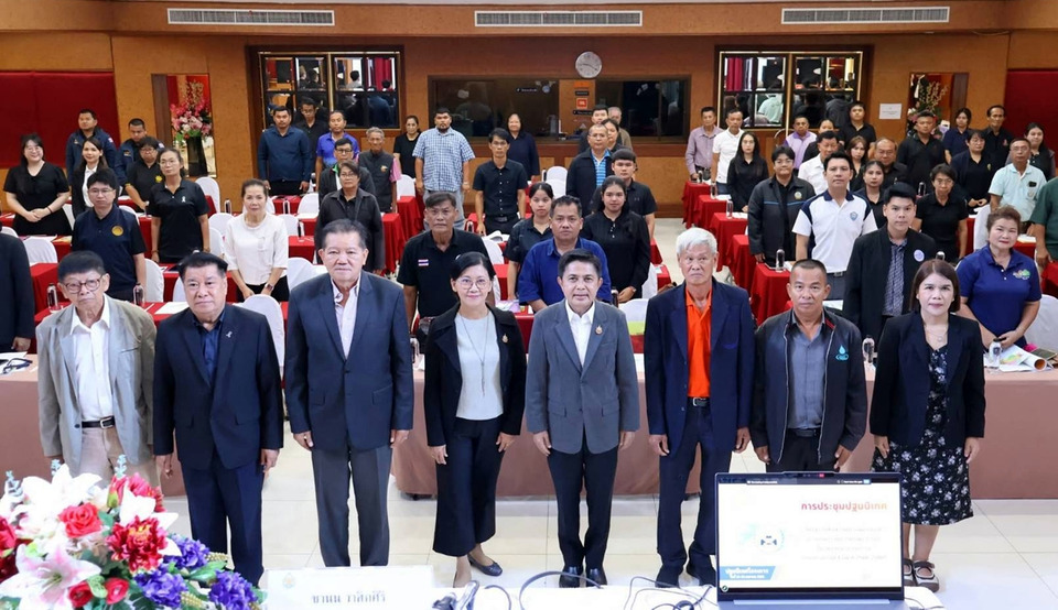 ผู้ว่าฯ นครนายก เปิดประชุมแผนน้ำบางปะกง วางโรดแมปลุ่มน้ำยั่งยืนถึงปี 2580
