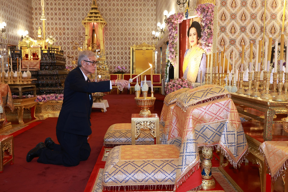 "สภากาชาดไทย" เป็นเจ้าภาพพระพิธีธรรมสวดพระอภิธรรมพระบรมศพ "พระพันปีหลวง"