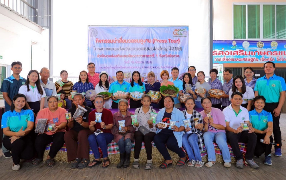ดันสู่แมลงเศรษฐกิจโลก!! เกษตรกรท่าหลวง พลิกจิ้งหรีดสร้างรายได้ยั่งยืน 
