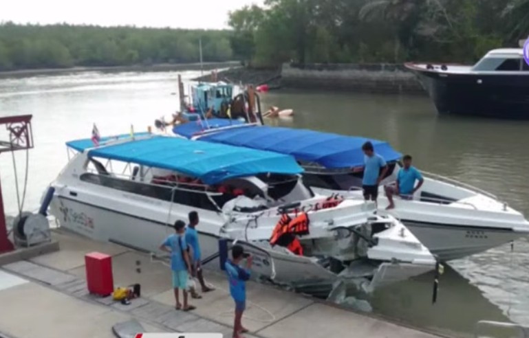 อาคเนย์ฯ-วิริยะฯจ่ายนทท.ชาวรัสเซียดับ2บาดเจ็บ19กรณีเรือสปีดโบ๊ทชนกันที่ภูเก็ต
