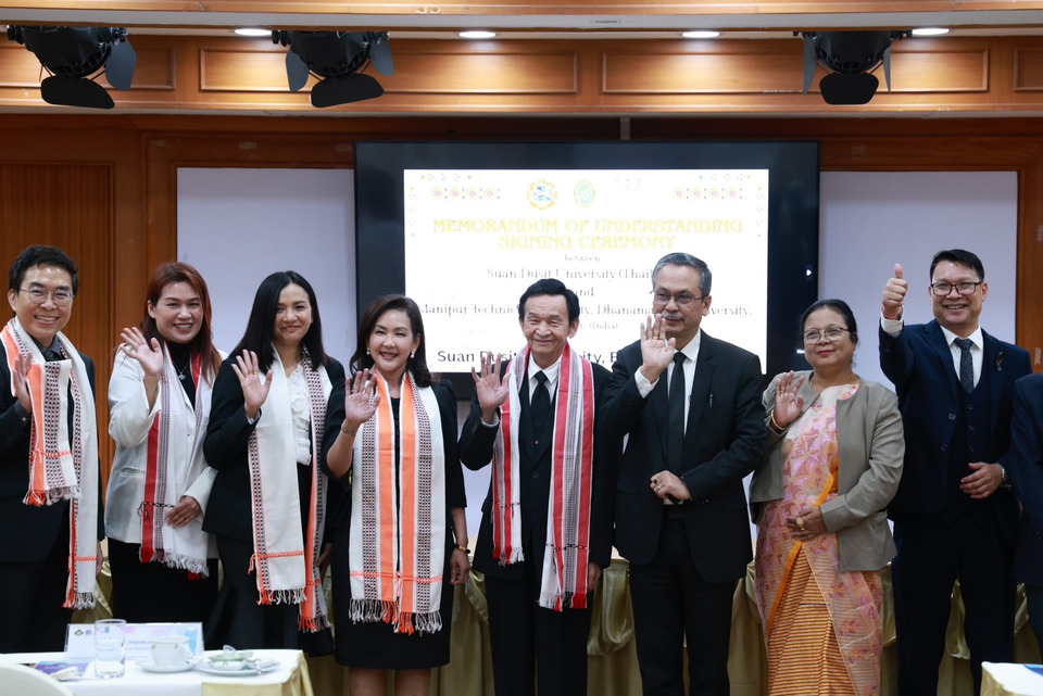ความร่วมมือทางวิชาการระหว่างมหาวิทยาลัยสวนดุสิตและสถาบันอุดมศึกษาอินเดีย: มิติเชิงกลยุทธ์ของการสร้างพันธมิตรทางวิชาการในโลกยุคใหม่