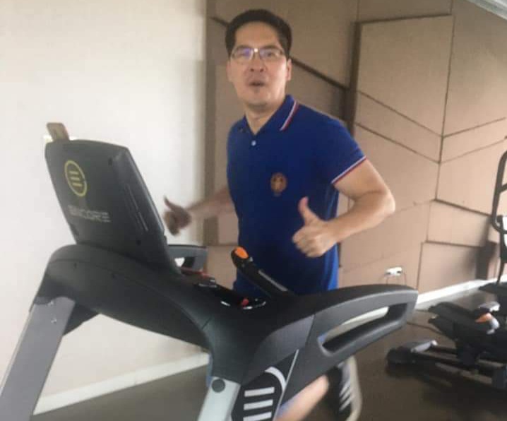 "เต้ พระราม 7" ออกกำลังกาย  โชว์ฟิต พูดลอยๆ"เผื่อไว้ก่อน"