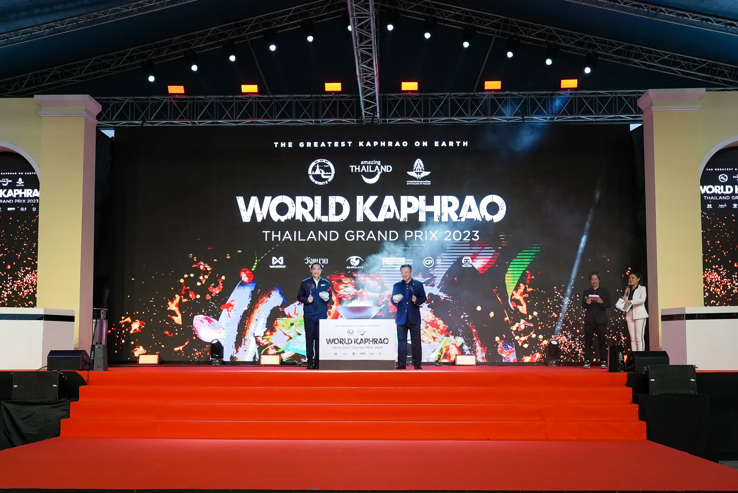 "World Kaphrao Thailand Grand Prix 2023" คนรัก "ผัดกะเพรา" ชิงแชมป์ผัดกะเพราประเทศไทย ที่หัวลำโพง