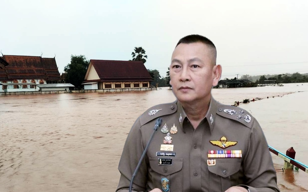 "บิ๊กต่าย" สั่งตำรวจทุกพื้นที่เสี่ยงน้ำท่วม พร้อมดูแลความปลอดภัยประชาชน