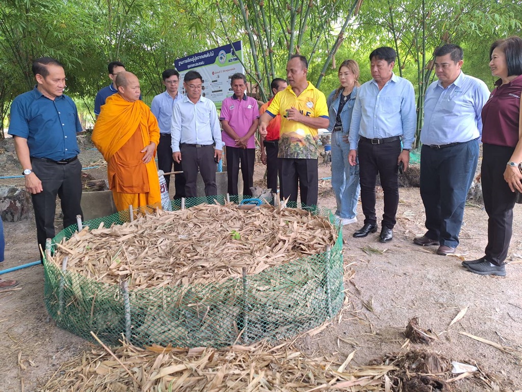 โรงไฟฟ้าบีแอลซีพี ผนึกกำลังชุมชนหนองแฟบ สร้างต้นแบบ ESG ยั่งยืนด้วย "ปุ๋ยใบไม้ศาสตร์พระราชา"