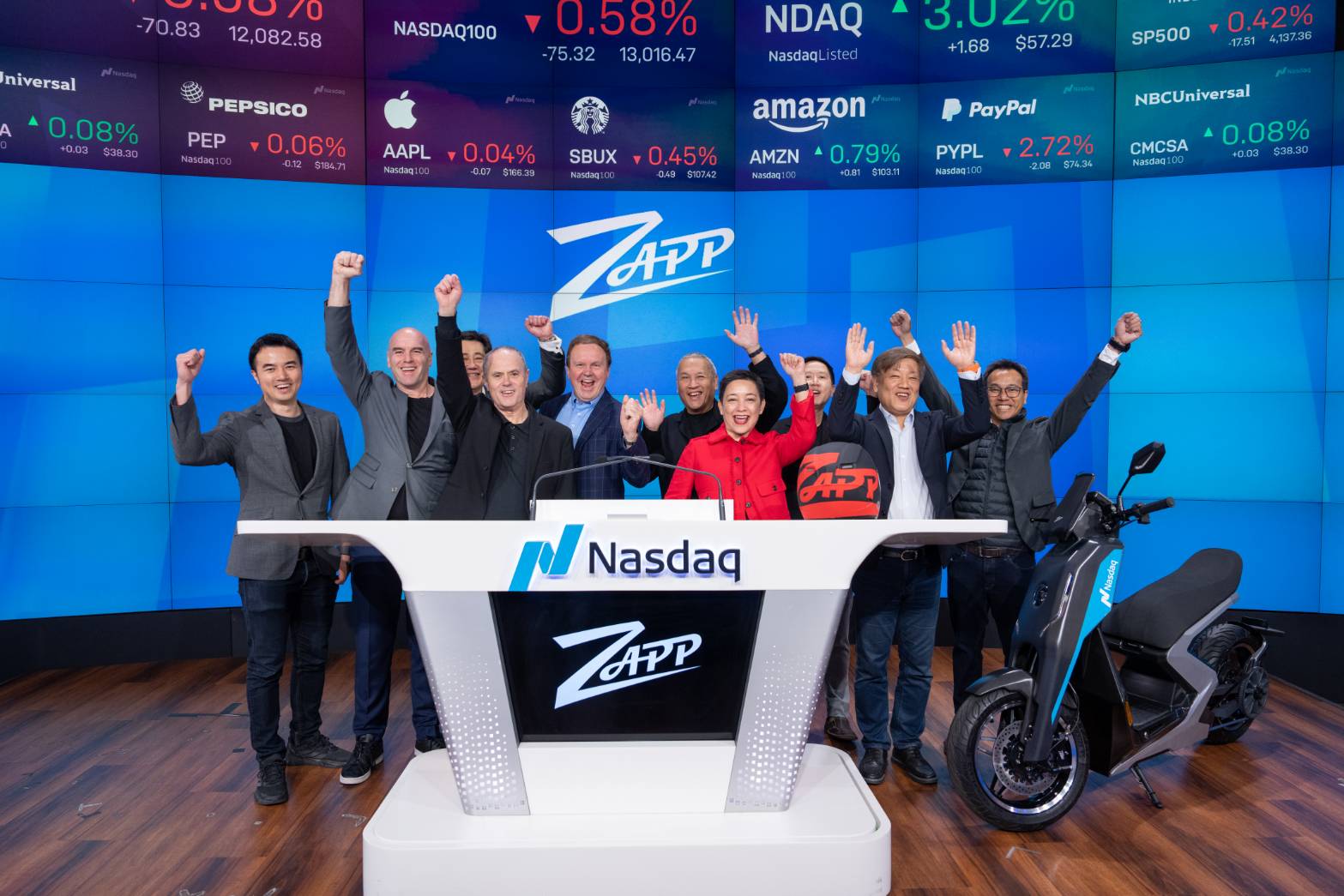 “แซปป์” บริษัทอีวีของคนไทยรายแรกเข้าสู่ตลาดหุ้น NASDAQ หลังจากได้รับรางวัลดีไซน์ระดับโลกล่าสุด Red Dot Design Award