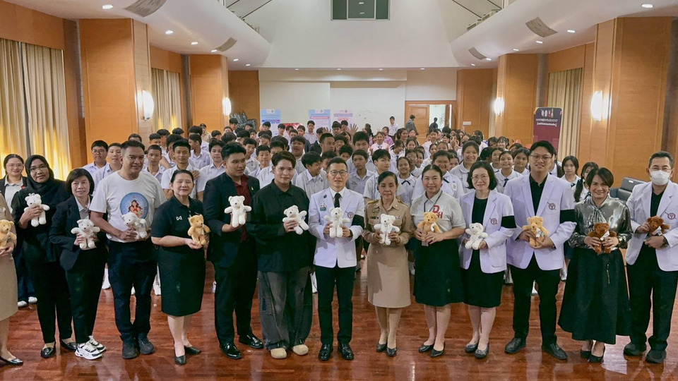 "รพ.ตร." เปิดโครงการ"CYCT x White Ribbon Police/รวมพลังใจ ต้านภัยความ รุนแรงในสถานศึกษา"
