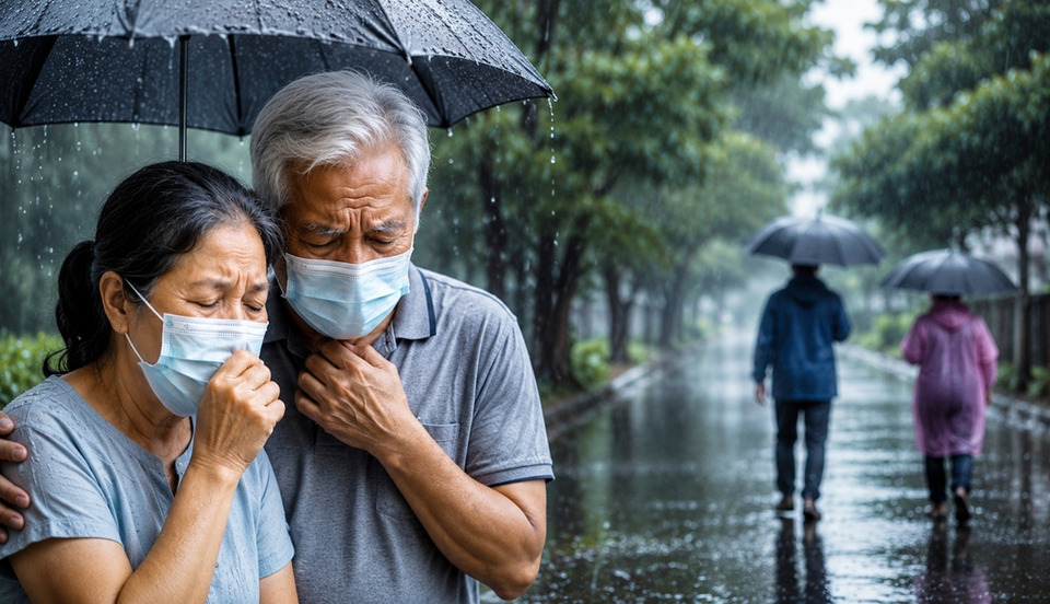 รู้ทันก่อนป่วย! 6 โรคหน้าฝนที่คนวัย 45+ ต้องระวัง