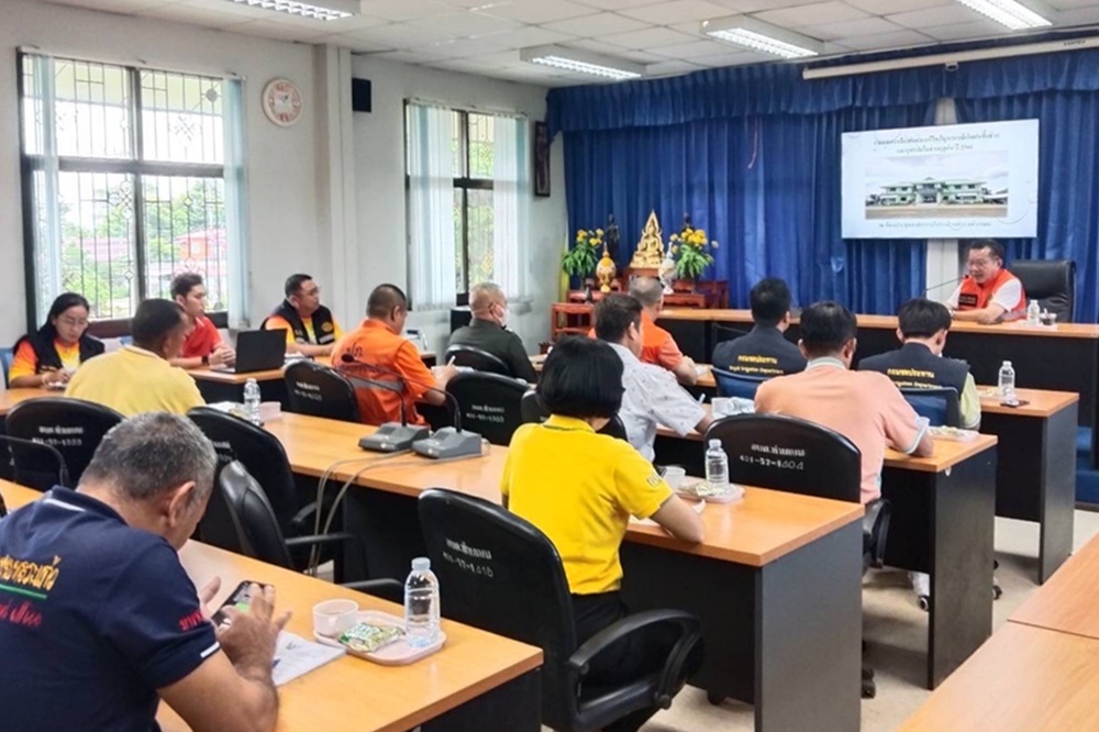 ชป.สระแก้ว ประชุมวางแผนป้องกันจากฝนทิ้งช่วง-อุทกภัยในช่วงฤดูฝน เขตพื้นที่ตำบลท่าเกษม
