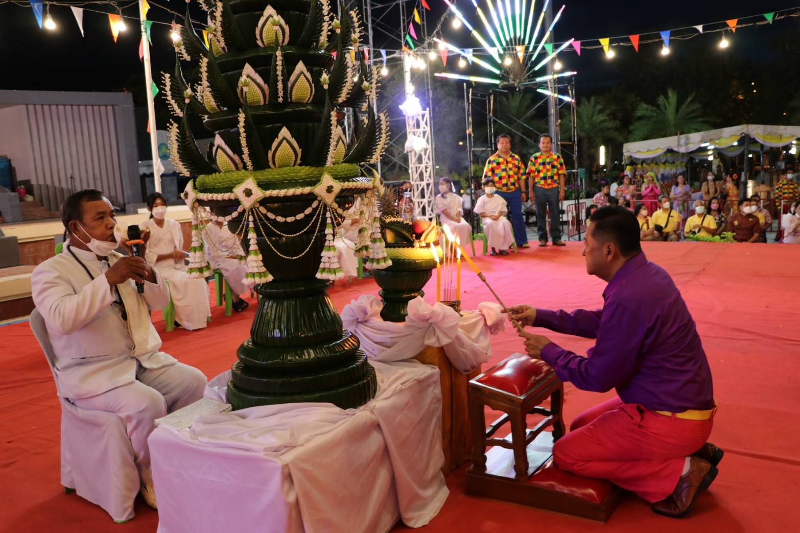 จังหวัดร้อยเอ็ด จัดงานประเพณีออกพรรษา กวนข้าวทิพย์ ประจำปี 2565