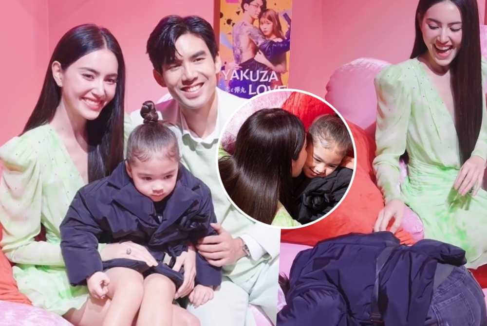 เอ็นดู! "น้องเดมี่" ลูกสาว "แมทธิว-ลิเดีย" สร้างตำนานใหม่ "เขินมุดหมอน"
