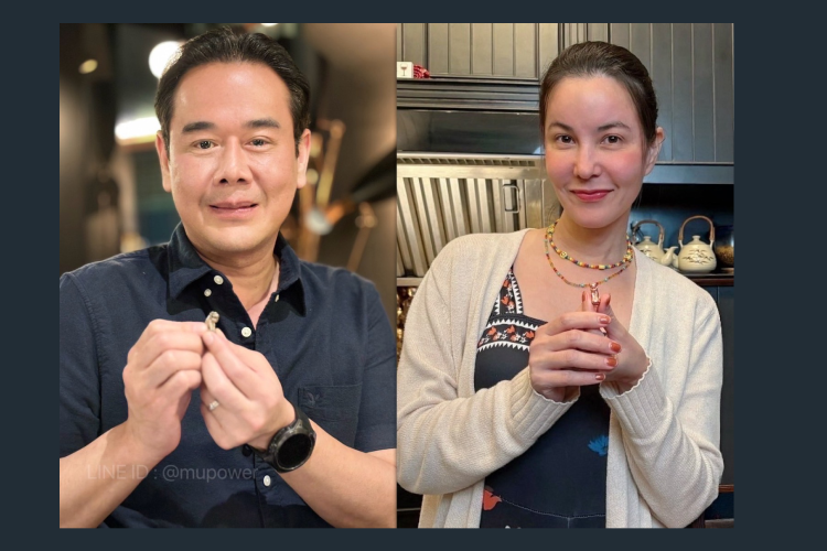แฟนๆทั้งส่อง ทั้งซูม “เป๊ก–ธัญญ่า” ถือเสือคู่ พร้อมเสียงแซวสนั่น “เสือตัวไหนดุกว่ากัน”