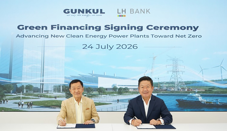 GUNKUL – LH Bank ลงนามสัญญาสินเชื่อสีเขียว 1,000 ล้านบาท เดินหน้าลงทุนโรงไฟฟ้าพลังงานสะอาด 