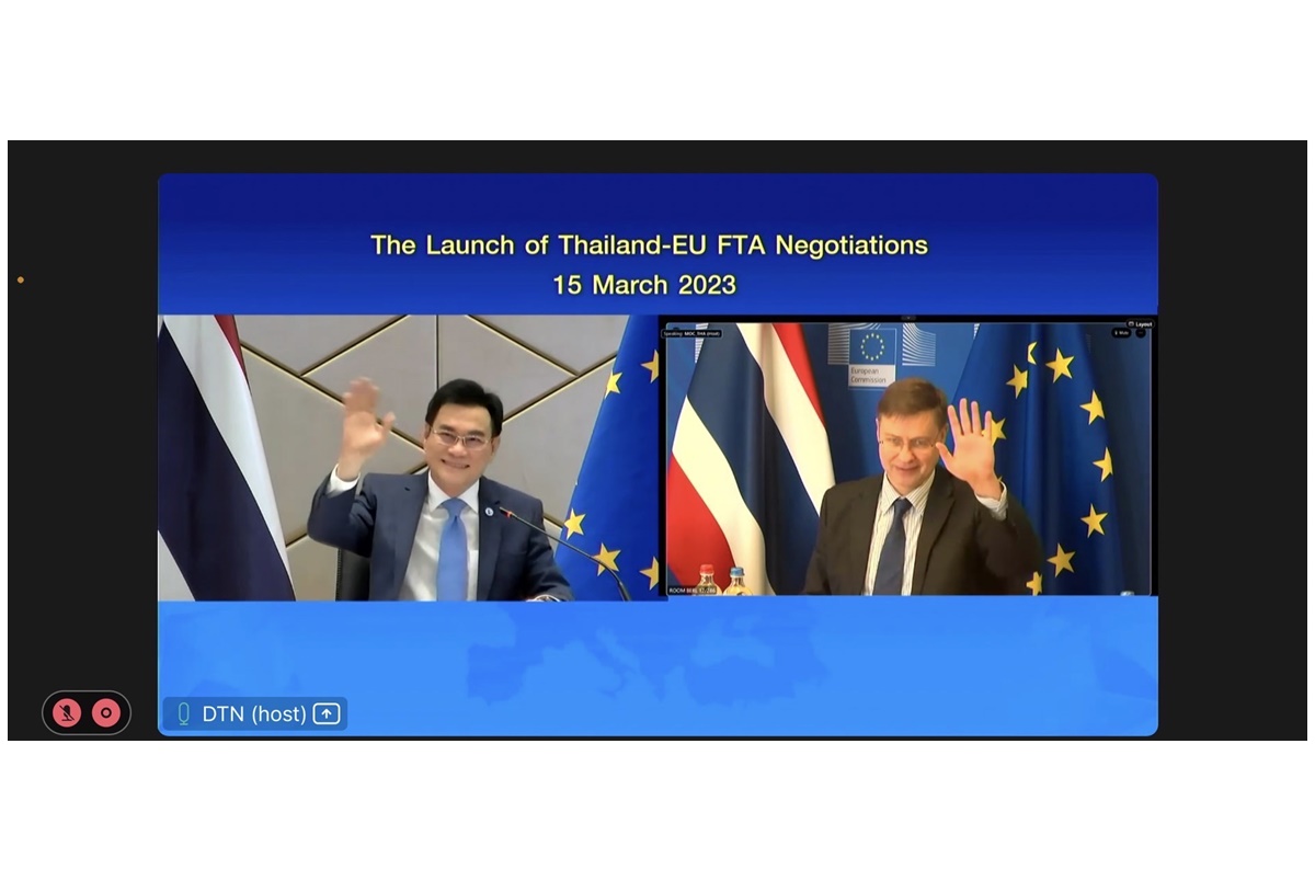 “จุรินทร์” เปิดนับหนึ่งเจรจา FTA ไทย-อียู สร้างแต้มต่อสินค้า-บริการ-ลงทุนไทยกับ 27 ประเทศ ตั้งเป้า 2 ปีจบ