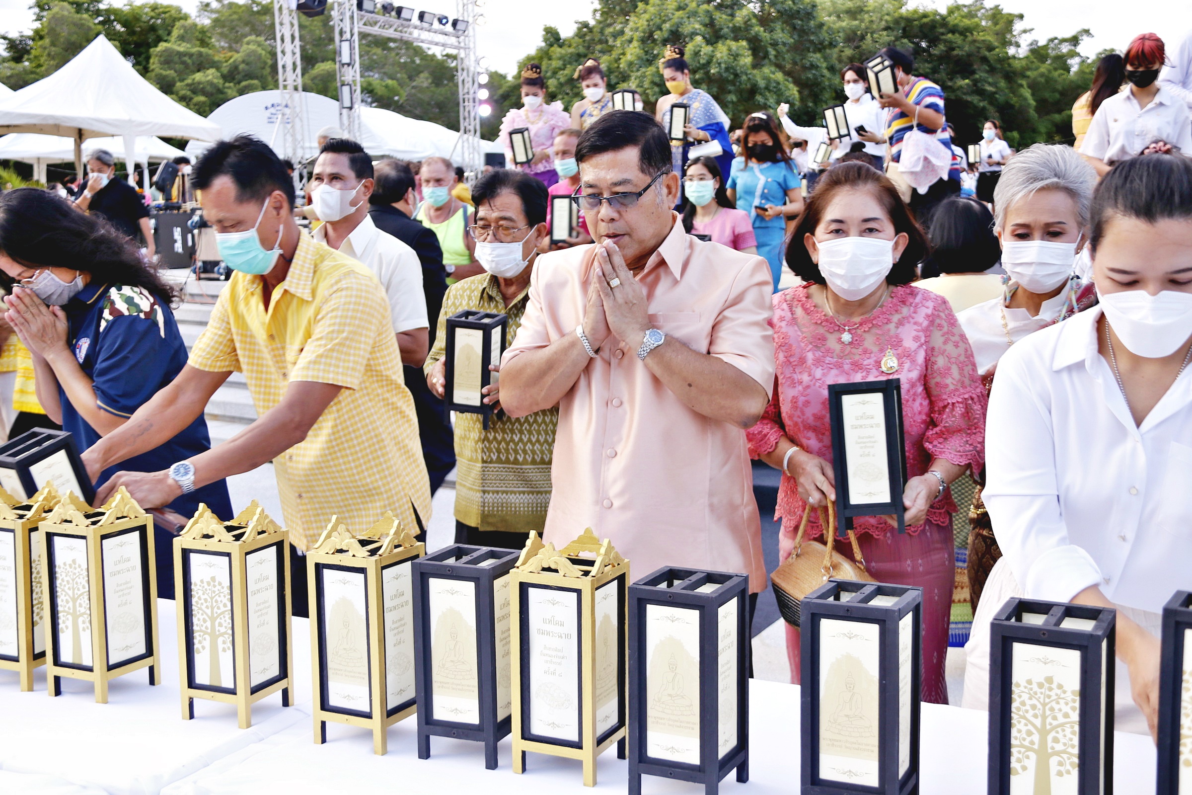 เริ่มแล้วงานแห่โคม ชมพระฉาย สืบสายศิลป์ ถิ่นหนองจับเต่า เขาชีจรรย์ 