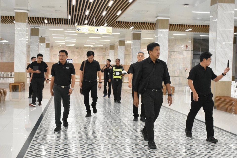 กทม. ตรวจความพร้อมท้องสนามหลวง บูรณาการดูแลประชาชนร่วมพิธีถวายน้ำสรงพระบรมศพ