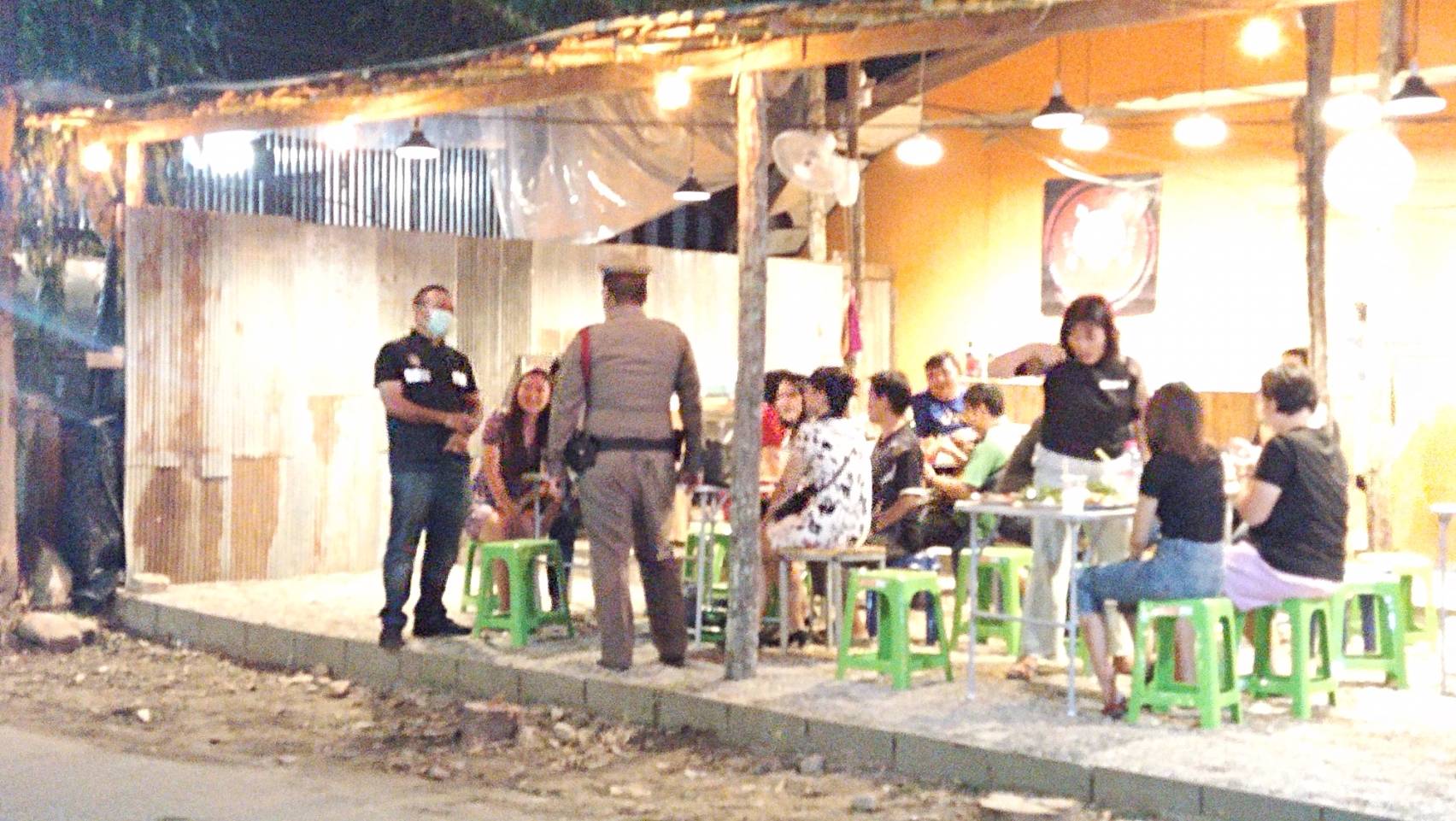 ตรวจสถานบริการเข้มป้องโควิด