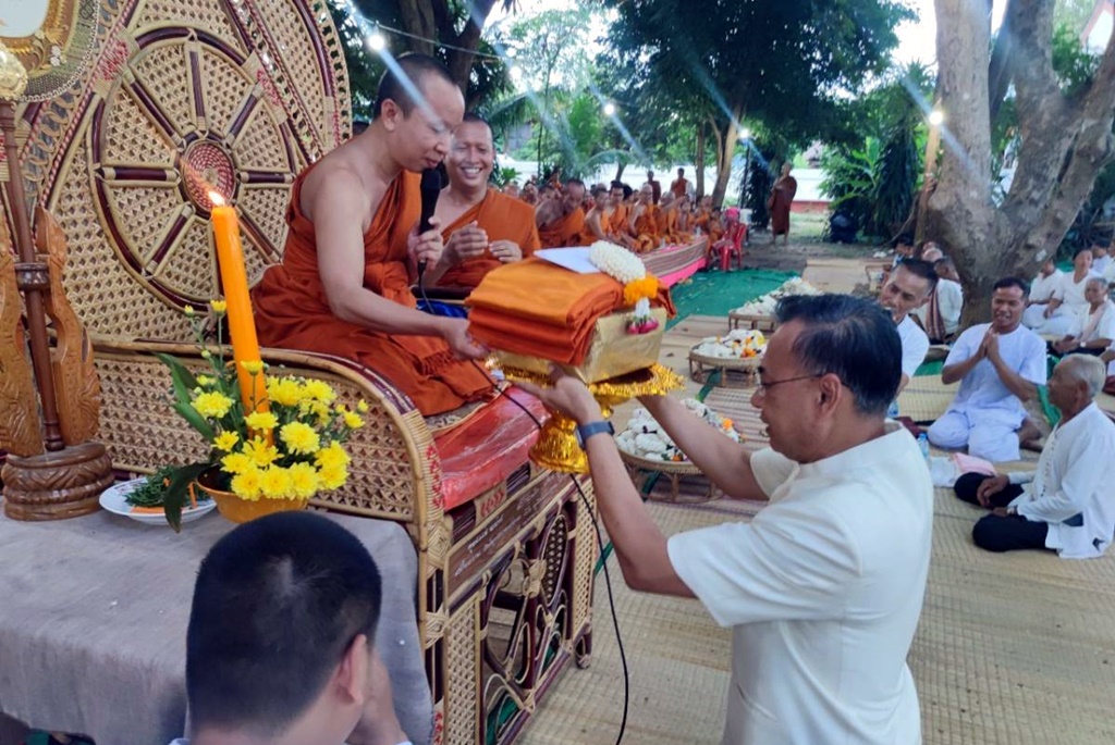 อำเภอคำเขื่อนแก้วจัดกิจกรรมวิปัสสนาเพื่อคนทั้งมวลเฉลิมพระเกียรติฯ