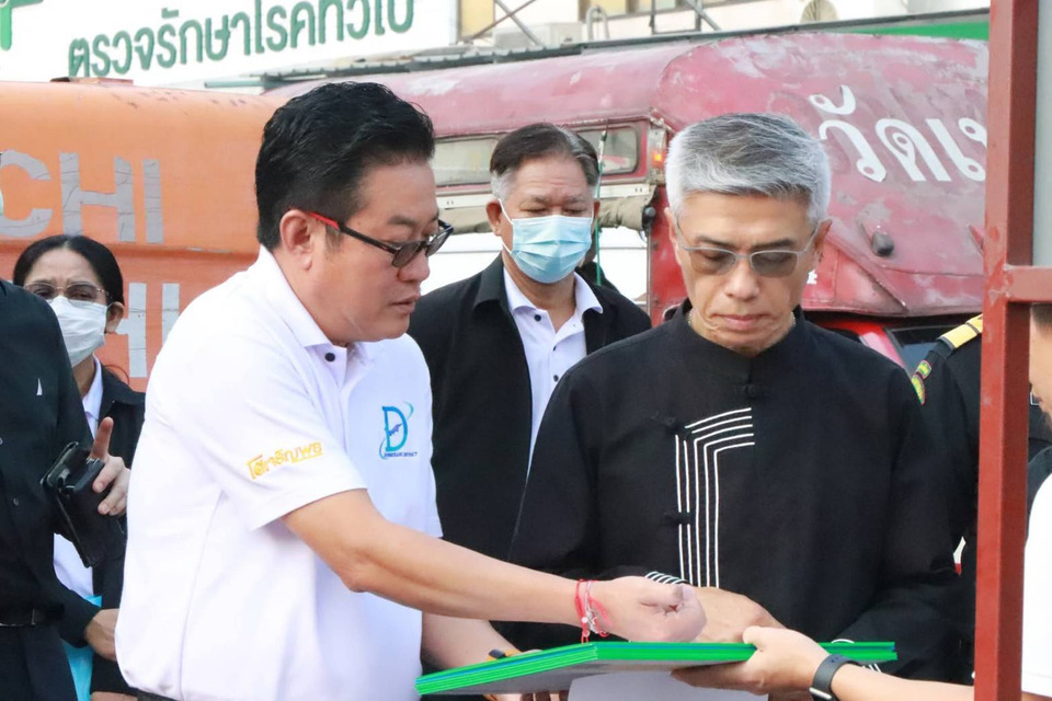 รองปลัดกทม. ลงพื้นที่เขตดอนเมือง ติดตามความคืบหน้าโครงการพัฒนาเขต ปี 69 