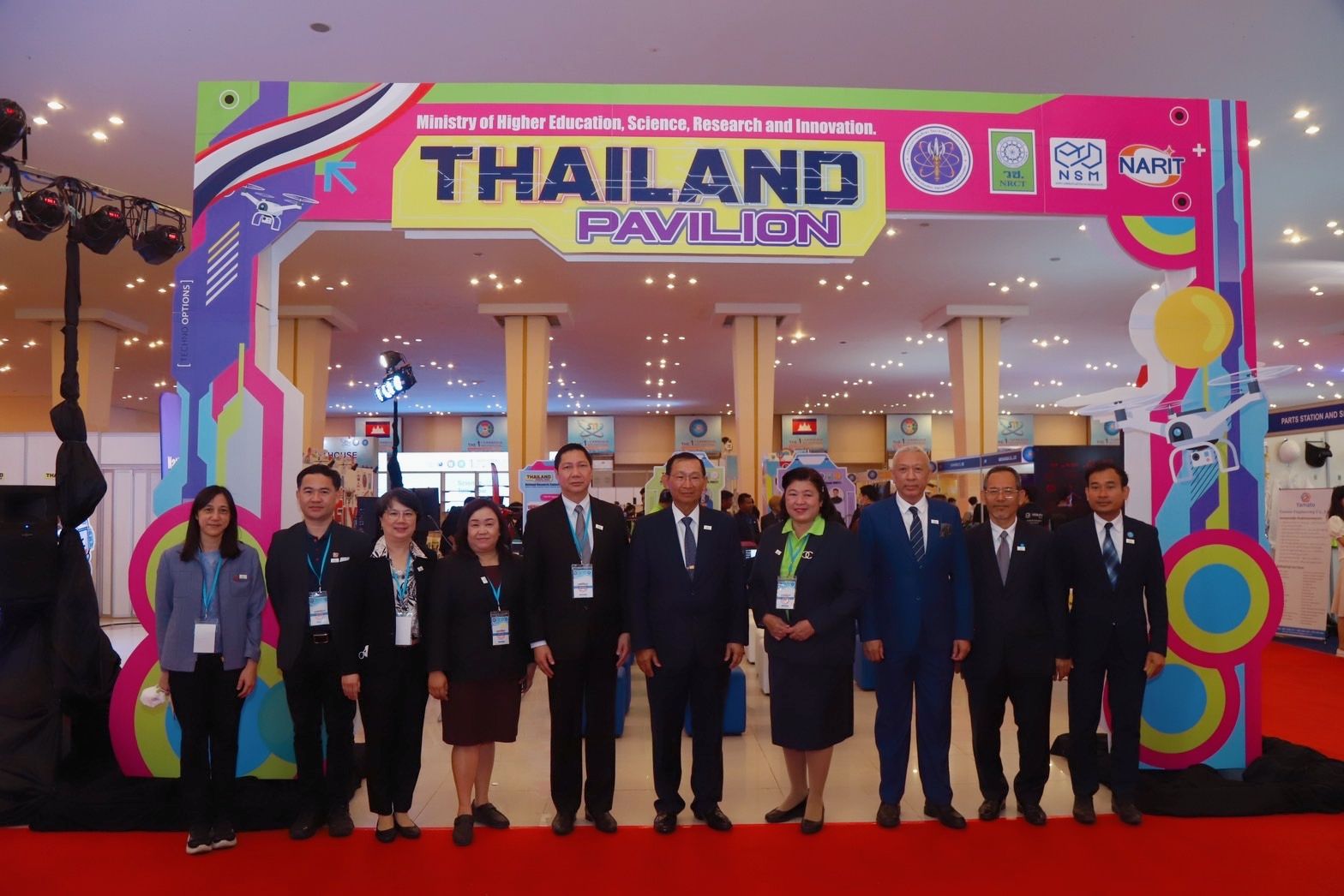 NSM ผนึกพันธมิตร จัดนิทรรศการวิทยาศาสตร์ เทคโนโลยีและนวัตกรรมของไทย ร่วมงาน “วันวิทยาศาสตร์ เทคโนโลยี และนวัตกรรม” ครั้งแรกของกัมพูชา