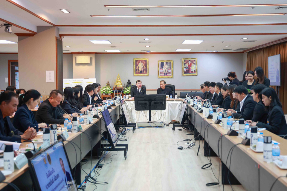 กรมทรัพยากรน้ำบาดาล และสำนักงานทรัพยากรน้ำแห่งชาติ ร่วมประชุมแนวทางการบริหารจัดการทรัพยากรน้ำ