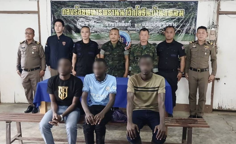 กองทัพเรือเข้มสกัดอาชญากรรมข้ามชาติ จับชาวต่างชาติเชื่อมโยงขบวนการสแกมเมอร์