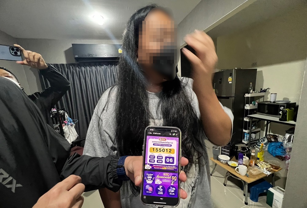 บุกจับ "6 ล้าน.คอม" แพลตฟอร์มขาย "ลอตเตอรี่ปลอม"