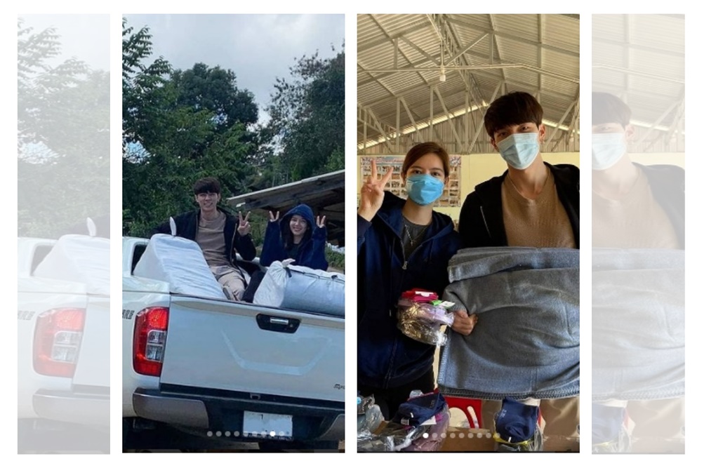 “ก็อต-ริชชี่” ฉลองปีใหม่ หอบไออุ่นมอบให้ชาวบ้านบนดอยปู่หมื่น
