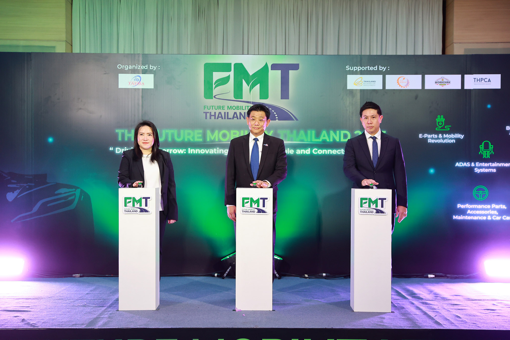 TAPMA เปิดตัว Future Mobility Thailand 2025 เวทีเจรจาธุรกิจระดับโลก มุ่งสู่การเป็นศูนย์กลางการผลิตยานยนต์แห่งอนาคต