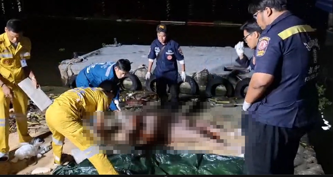 ตำรวจพบร่างชายเสียชีวิตลอยอยู่กลางแม่น้ำเจ้าพระยาบริเวณท่าน้ำวัดบุคคโล
