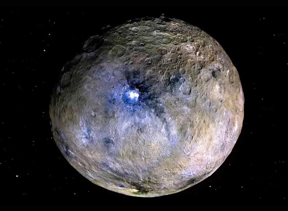เปิดเผยความลับ! ดาวเคราะห์แคระ "Ceres" ที่อาจเคยมีสิ่งมีชีวิตซ่อนอยู่