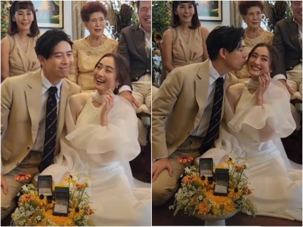 ชื่นมื่นอีกคู่! "ว่านไฉ - อาย กมลเนตร" แต่งงานแล้ว เรียบง่าย อบอุ่น น่ารัก ที่บ้าน