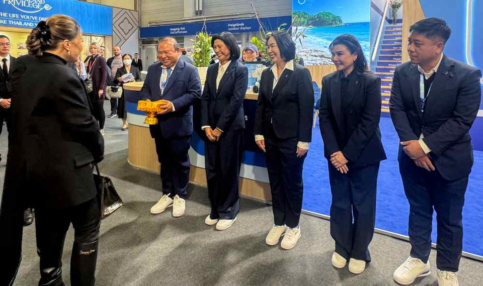 ทูลกระหม่อมหญิงอุบลรัตนฯ เสด็จเยี่ยมบูธบางกอกแอร์เวย์ส ณ งาน ITB Berlin 2026