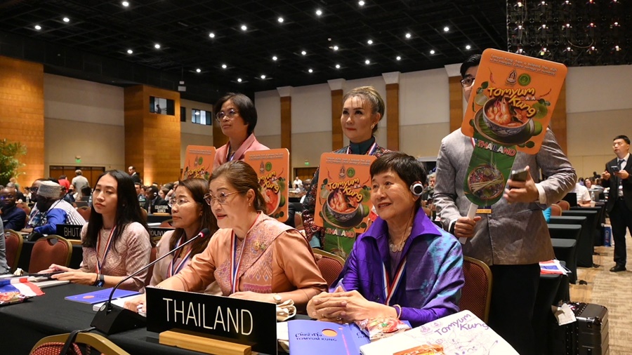 ไทยเฮ ยูเนสโกรับรอง “ต้มยำกุ้ง” ขึ้นทะเบียนมรดกจับต้องไม่ได้