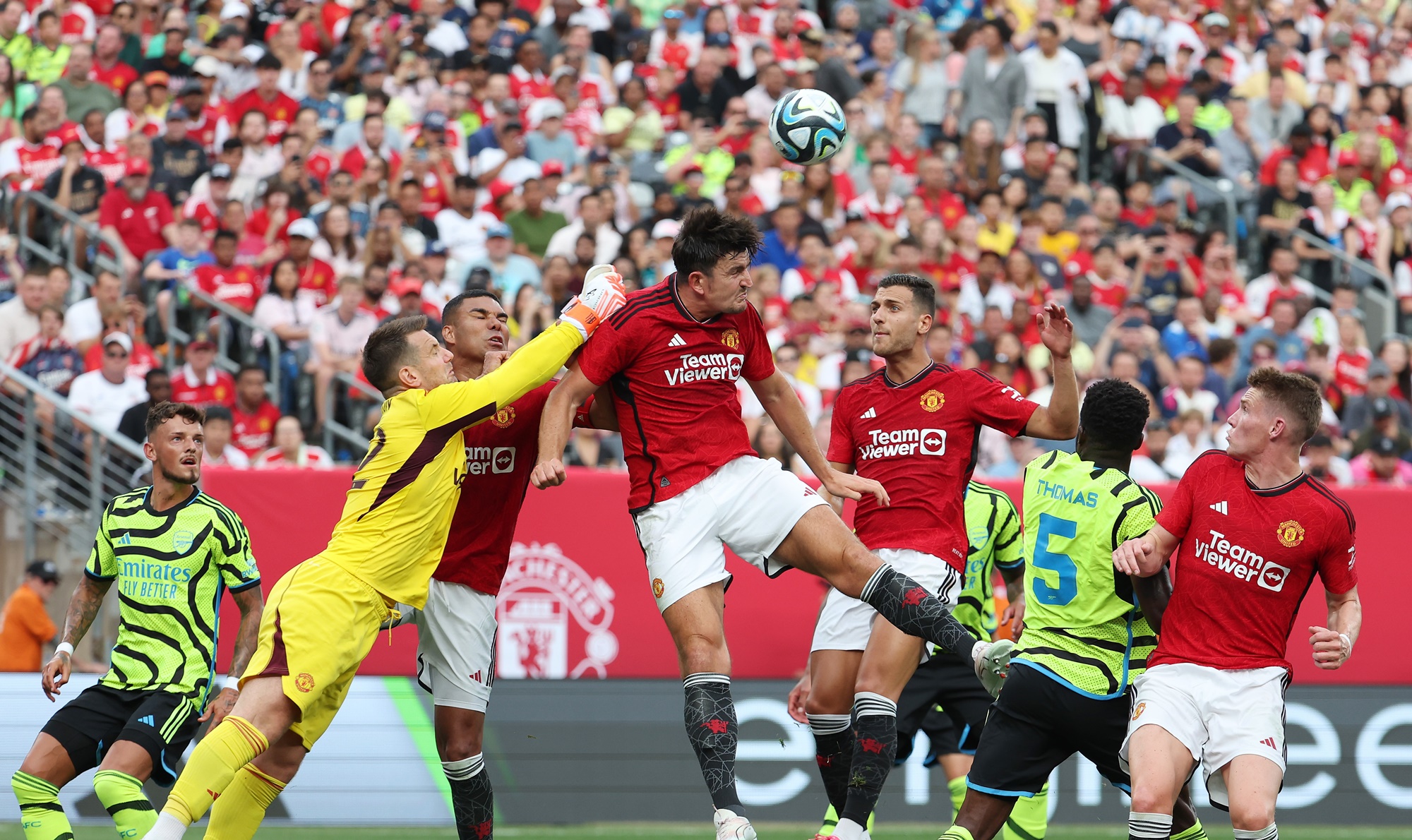 "แมนยู" เผาเครื่อง "อาร์เซน่อล" 2-0 ศึกฟุตบอลปรีซีซั่น 
