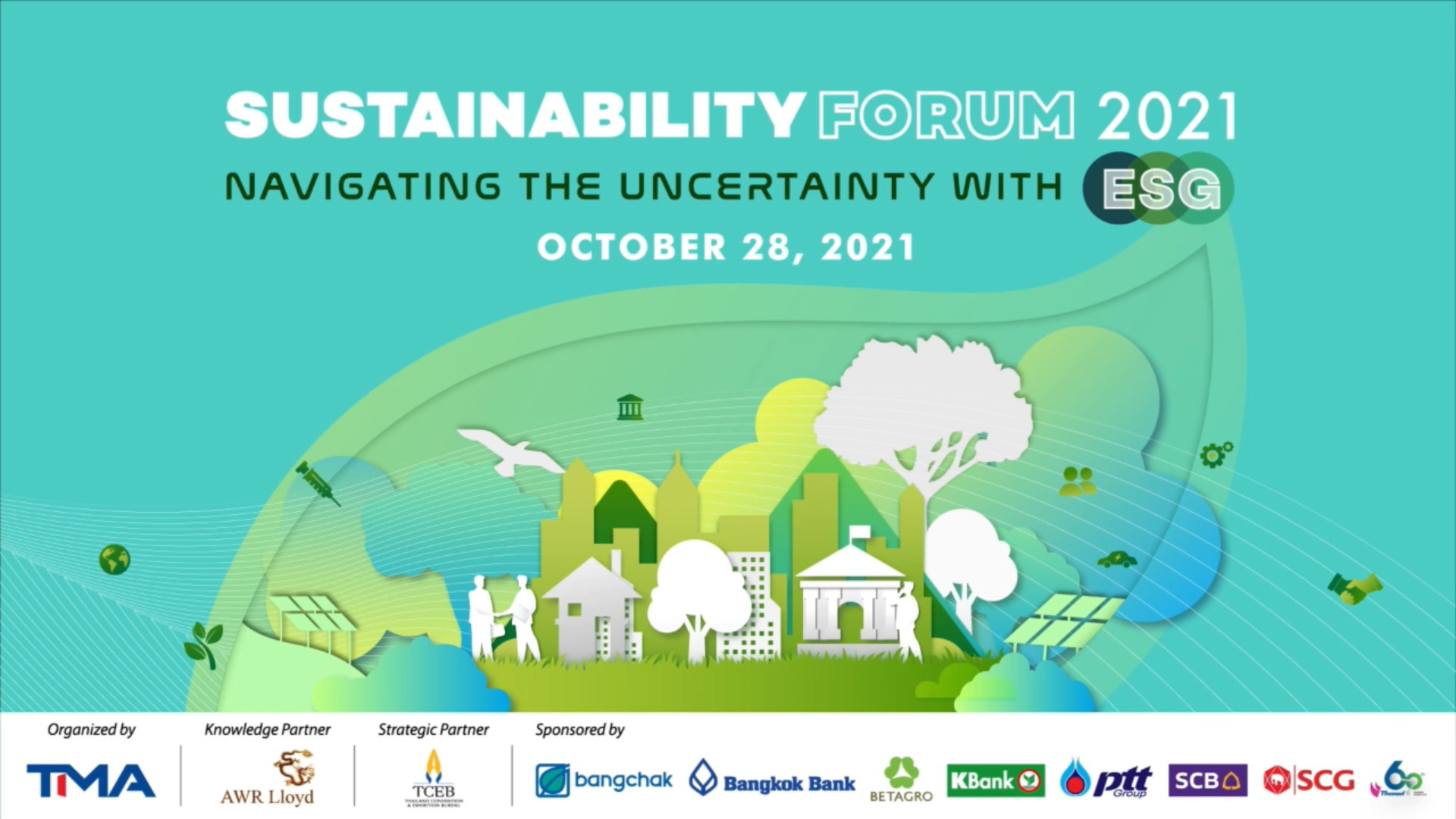 เครือซีพี ร่วมเวที Sustainability Forum 2021: Navigating the Uncertainty with ESG ปลุกธุรกิจไทยรับมือวิกฤตโลกร้อน