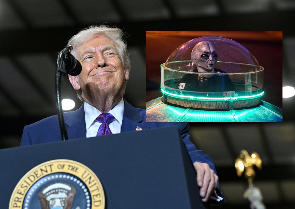 เขย่าทำเนียบขาว! "ทรัมป์" สั่งเปิดแฟ้มลับ "UFO-เอเลียน" จุดกระแสลึกลับโลกออนไลน์