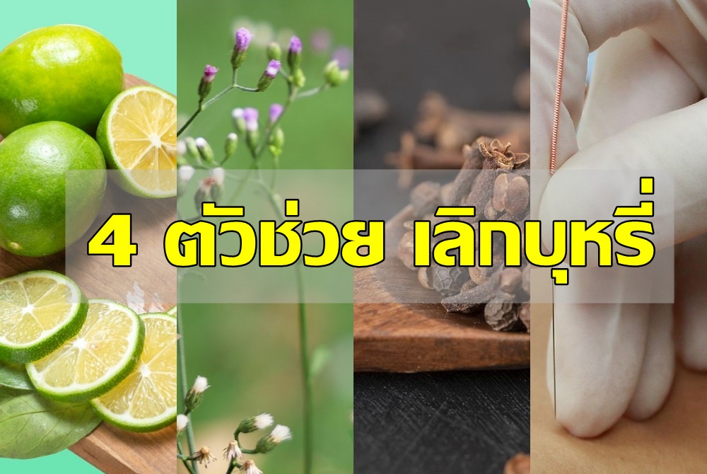 กรมการแพทย์แผนไทยฯ แนะ 4 ตัวช่วยเลิกบุหรี่