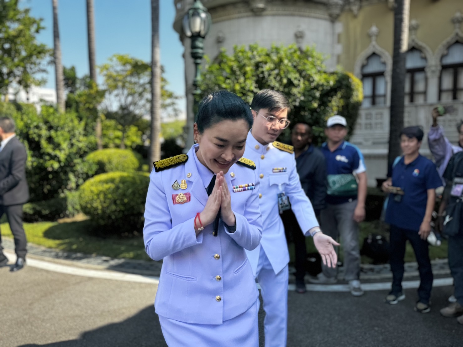 "สุดาวรรณ" ไม่นอยด์ ไม่ถามพ่อ ถูกย้ายกระทรวงนั่ง "วัฒนธรรม" บอกพร้อมทำงานแล้ว